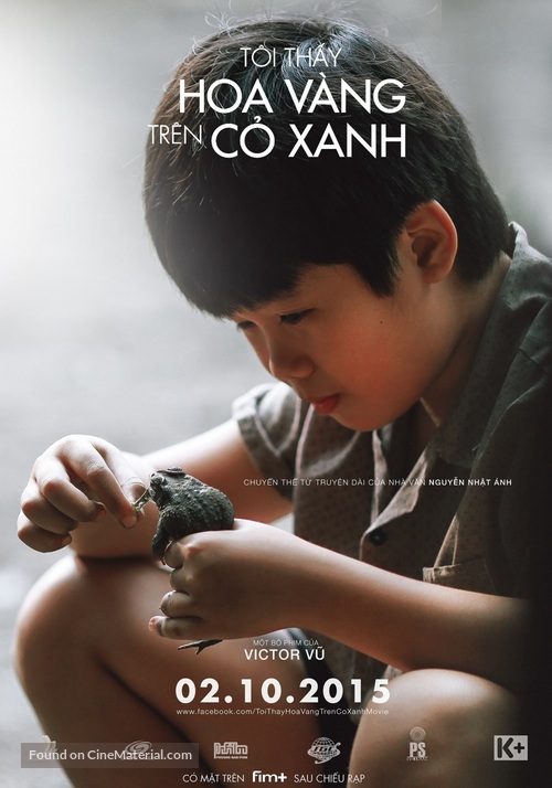 T&ocirc;i thay hoa v&agrave;ng tr&ecirc;n co xanh - Vietnamese Movie Poster