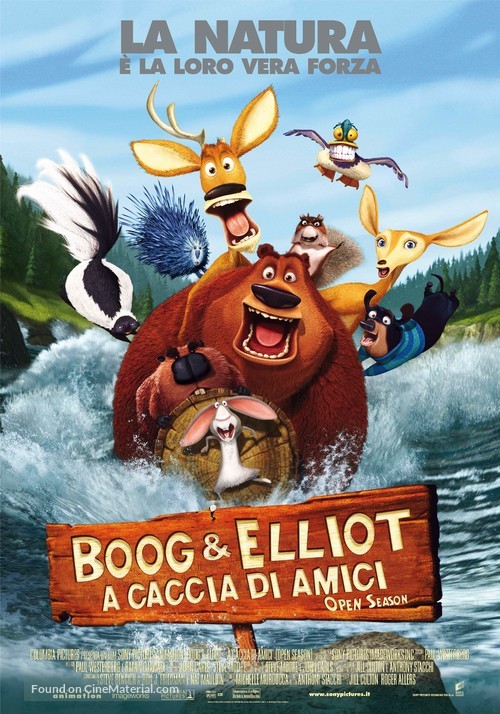 Open Season - Italian Movie Poster