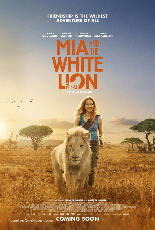 Mia et le lion blanc - British Movie Poster
