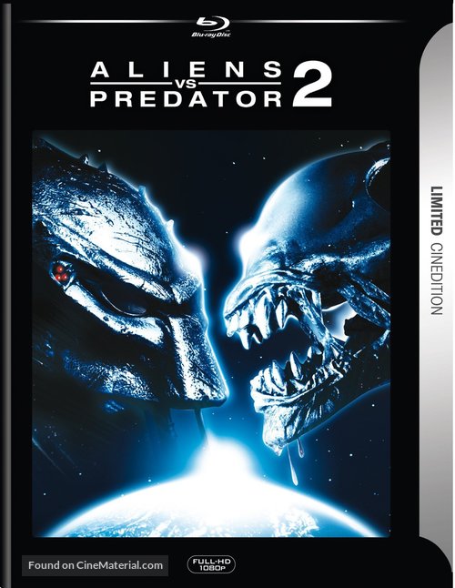 AVPR: Aliens vs Predator - Requiem - German Blu-Ray movie cover