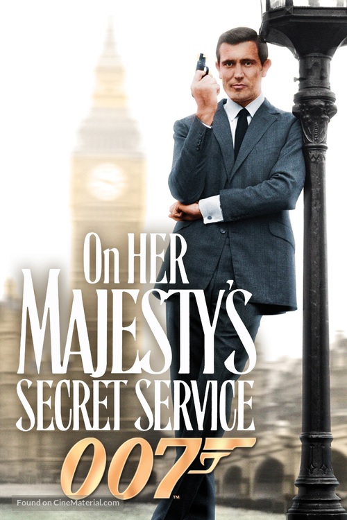 On Her Majesty&#039;s Secret Service - DVD movie cover