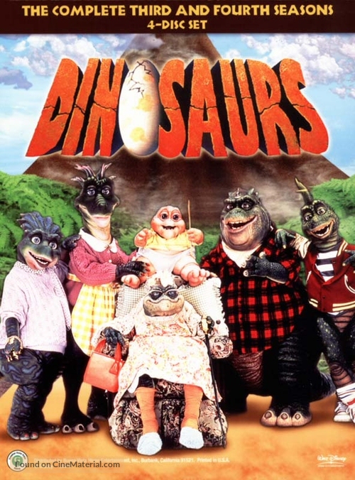 &quot;Dinosaurs&quot; - DVD movie cover