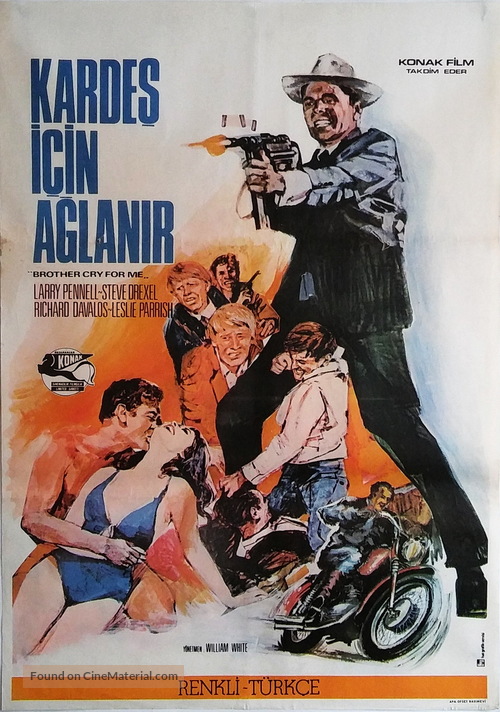 Brother, Cry for Me - Turkish Movie Poster