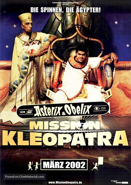 Ast&eacute;rix &amp; Ob&eacute;lix: Mission Cl&eacute;op&acirc;tre - German Movie Poster