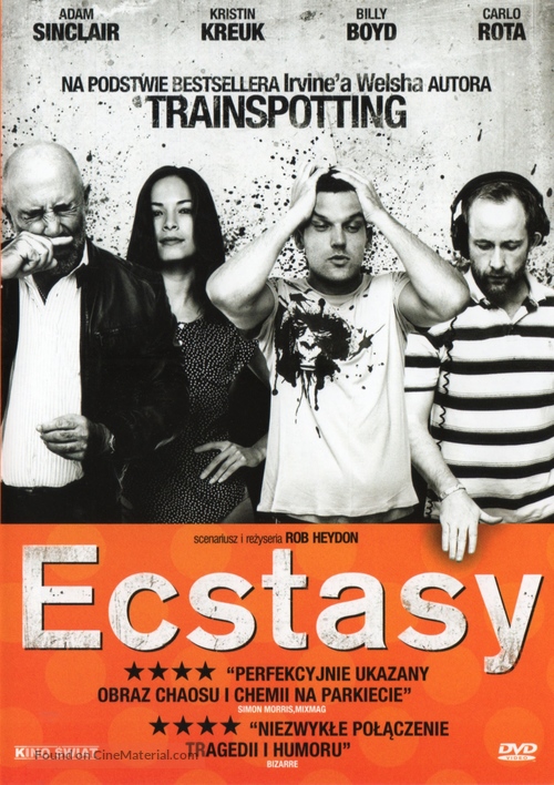 Irvine Welsh&#039;s Ecstasy - Polish DVD movie cover