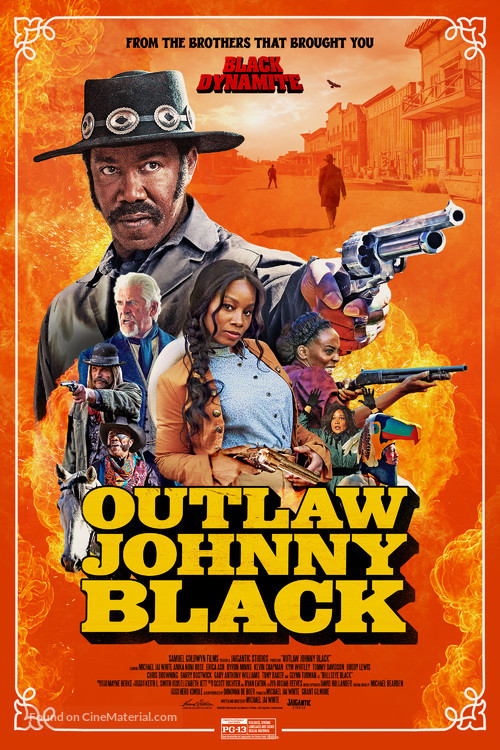 Outlaw Johnny Black - Movie Poster