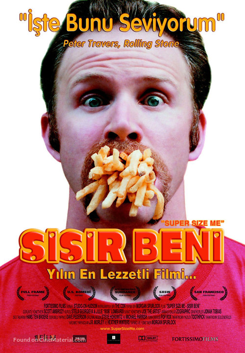 Super Size Me - Turkish Movie Poster