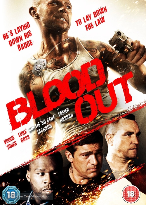 Blood Out - British DVD movie cover