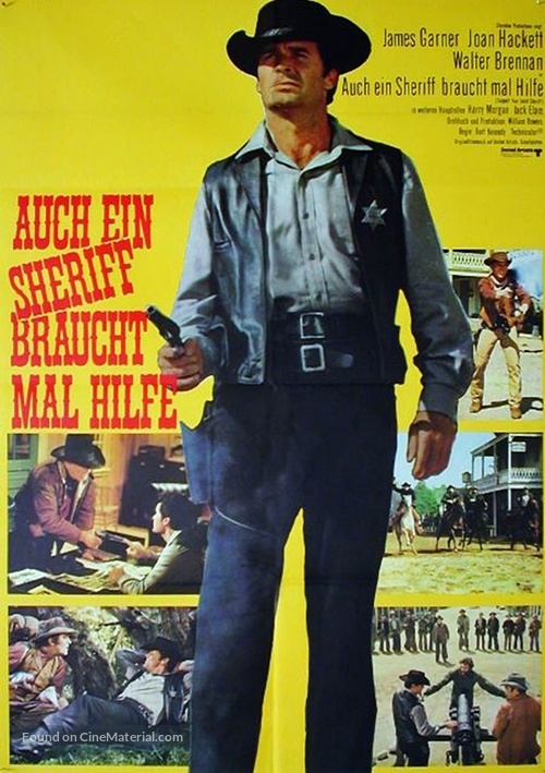 Support Your Local Sheriff! - German Movie Poster