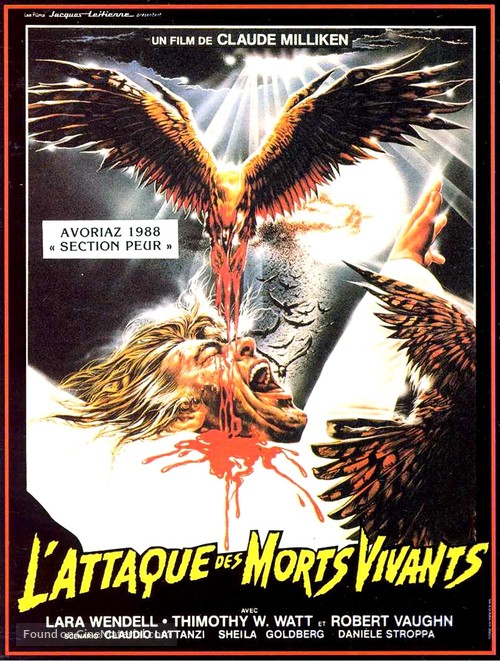 Killing birds - uccelli assassini - French Movie Poster