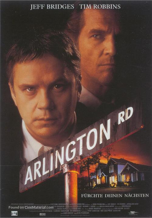 Arlington Road - German Movie Poster