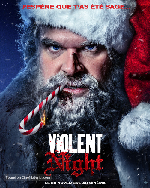 Violent Night - French Movie Poster