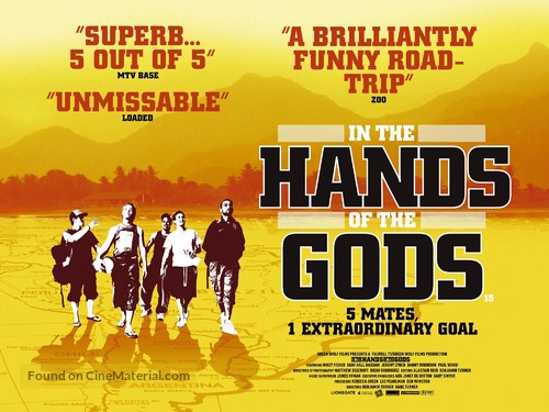 In the Hands of the Gods - British Movie Poster