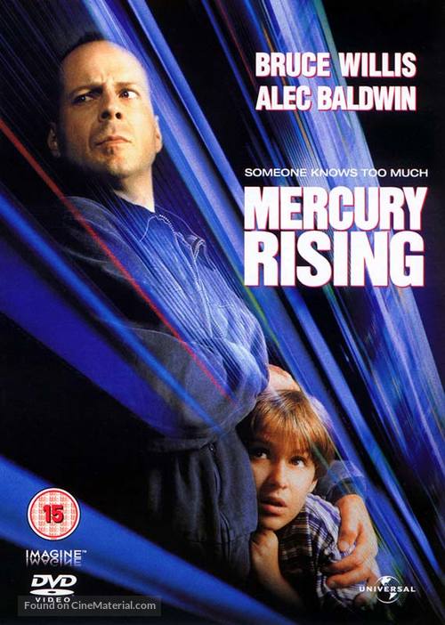 Mercury Rising - British DVD movie cover