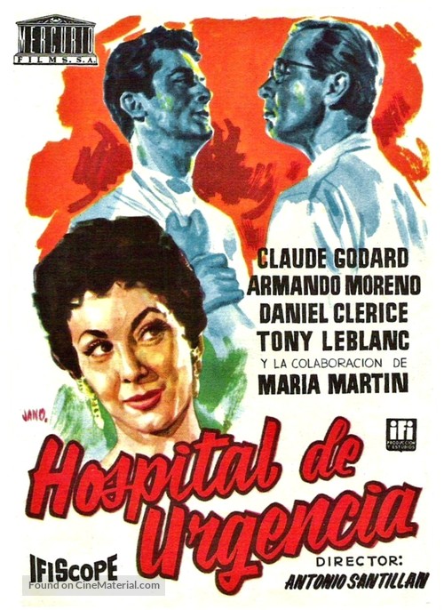 Hospital de urgencia - Spanish Movie Poster