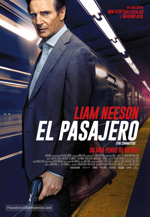 The Commuter - Spanish Movie Poster