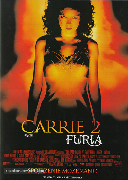 The Rage: Carrie 2 - Polish Movie Poster