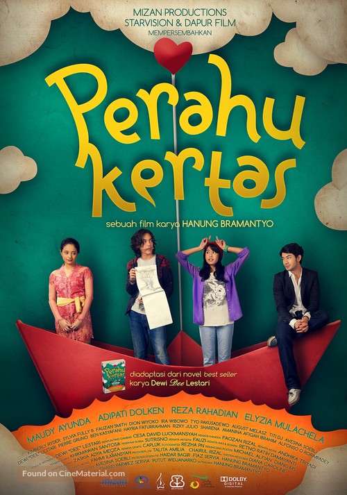 Perahu kertas - Indonesian Movie Poster