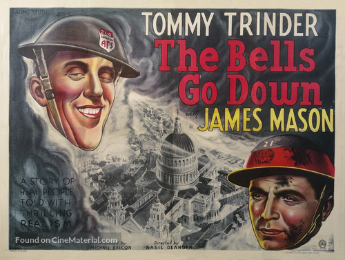 The Bells Go Down - British Movie Poster