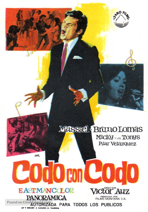 Codo con codo - Spanish Movie Poster