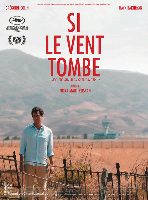 Si le vent tombe - French Movie Poster