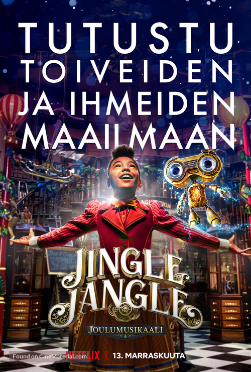 Jingle Jangle: A Christmas Journey - Finnish Movie Poster
