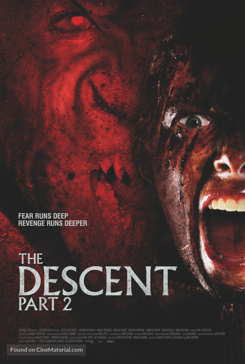 The Descent: Part 2 - British Movie Poster