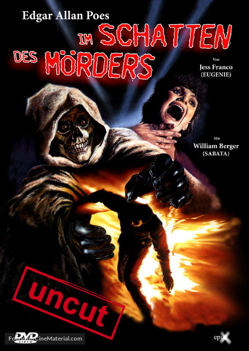 La noche de los asesinos - German DVD movie cover