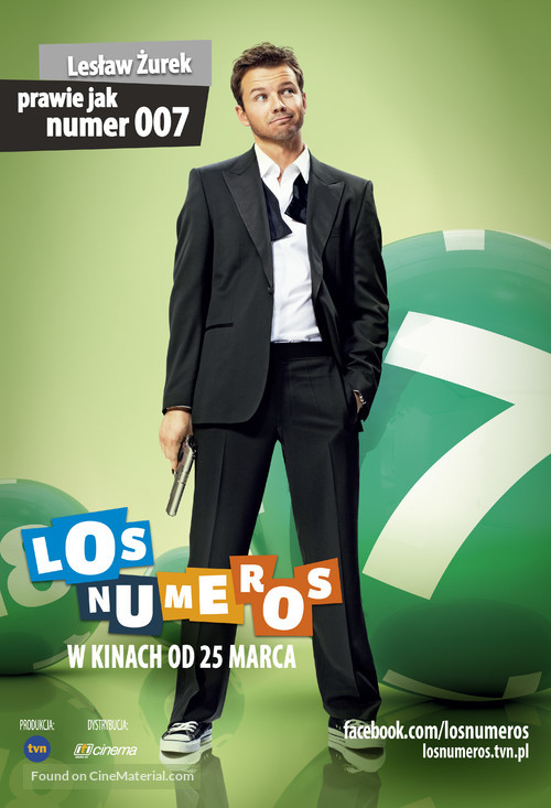 Los Numeros - Polish Movie Poster