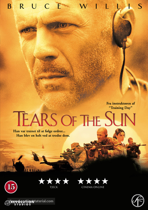 Tears of the Sun - Danish DVD movie cover