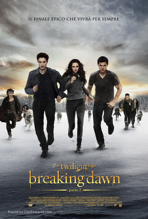 The Twilight Saga: Breaking Dawn - Part 2 - Italian Movie Poster