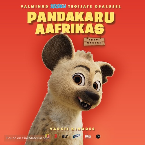 Panda Bear in Africa - Estonian Movie Poster