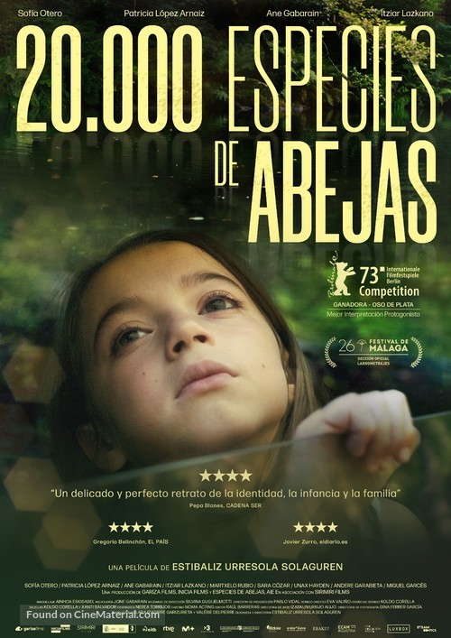 20.000 especies de abejas - Spanish Movie Poster