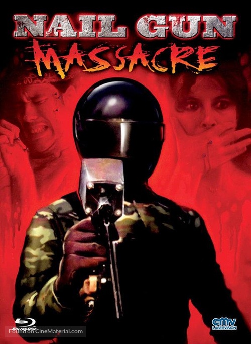 The Nail Gun Massacre - German Blu-Ray movie cover