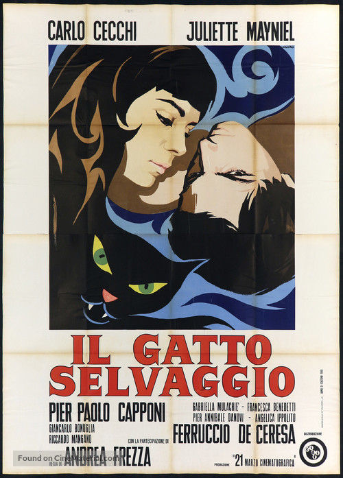 Il gatto selvaggio - Italian Movie Poster
