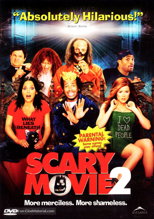 Scary Movie 2 - Canadian DVD movie cover