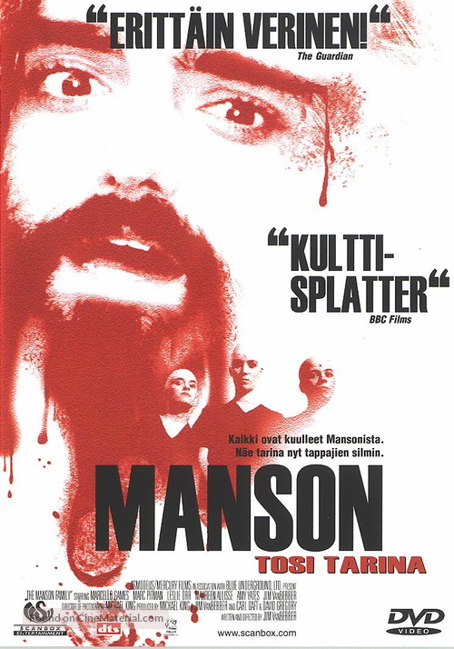 The Manson Family - Finnish DVD movie cover