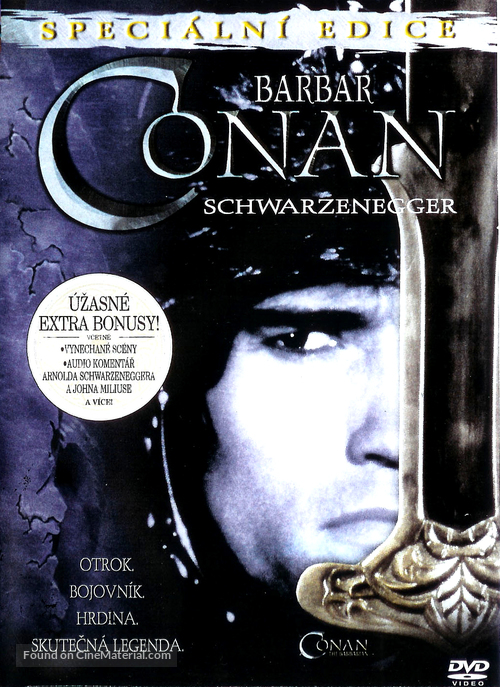 Conan The Barbarian - Czech Movie Cover
