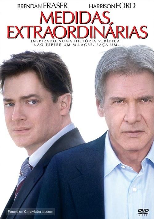 Extraordinary Measures - Portuguese DVD movie cover