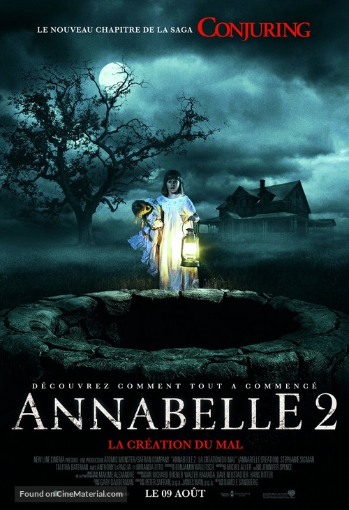 Annabelle: Creation - French Movie Poster