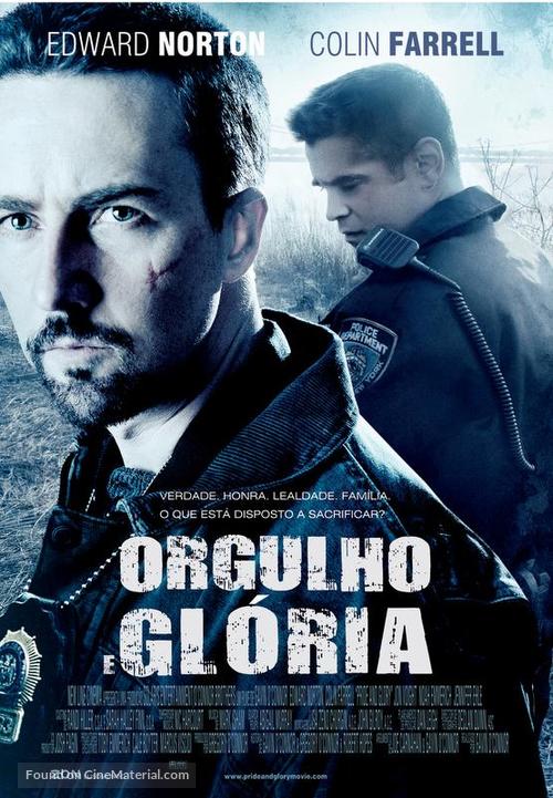 Pride and Glory - Portuguese Movie Poster
