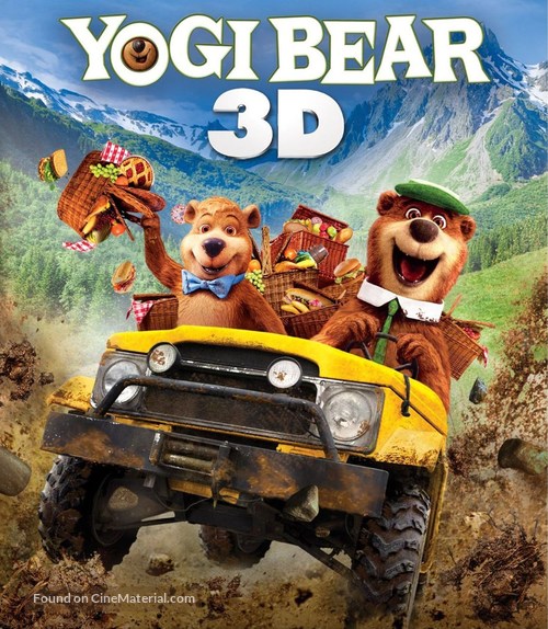Yogi Bear - Blu-Ray movie cover