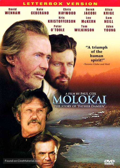 Molokai: The Story of Father Damien - DVD movie cover