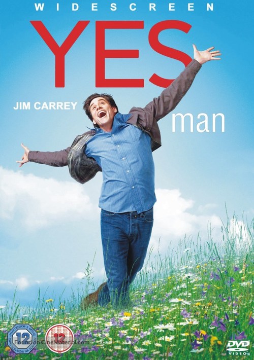Yes Man - British DVD movie cover