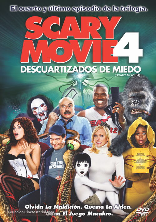 Scary Movie 4 - Argentinian Movie Cover