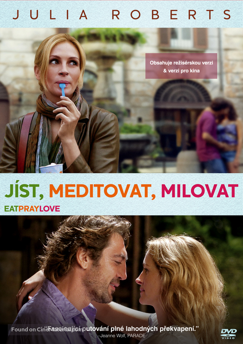Eat Pray Love - Czech Movie Cover