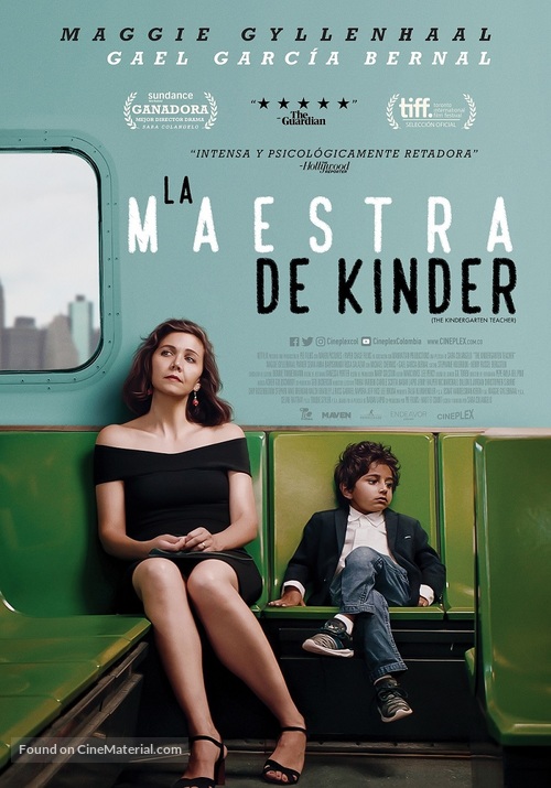 The Kindergarten Teacher - Colombian Movie Poster