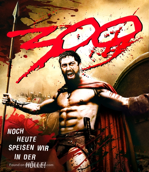 300 - German DVD movie cover