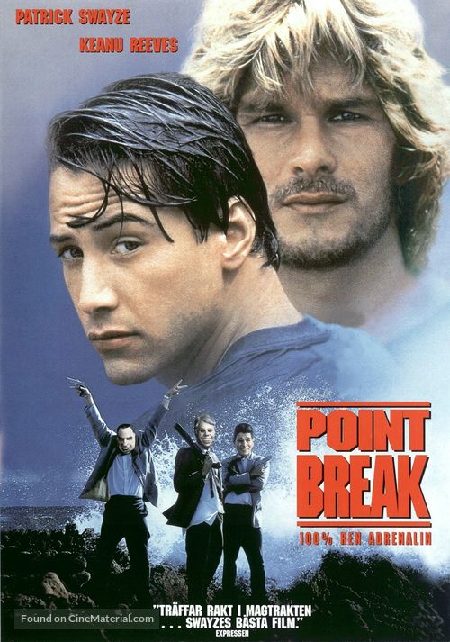 Point Break - Swedish Movie Cover