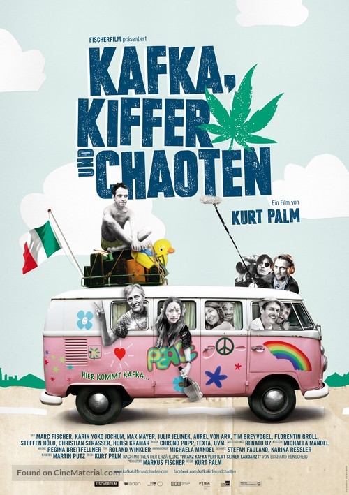 Kafka, Kiffer und Chaoten - Austrian Movie Poster